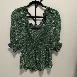 Max Studio Floral Printed Shirt